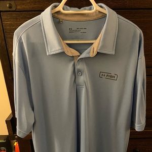 Under Armour fishing polo